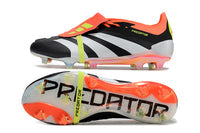 Football boots Adidas Predator Elite Tongue FG - Black, White and Orange