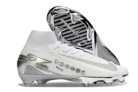 Football boots Nike Air Zoom Mercurial Superfly 10 Elite FG - White and Silver