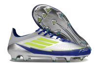 Football boots Adidas f50 Elite FG - Silver and Blue