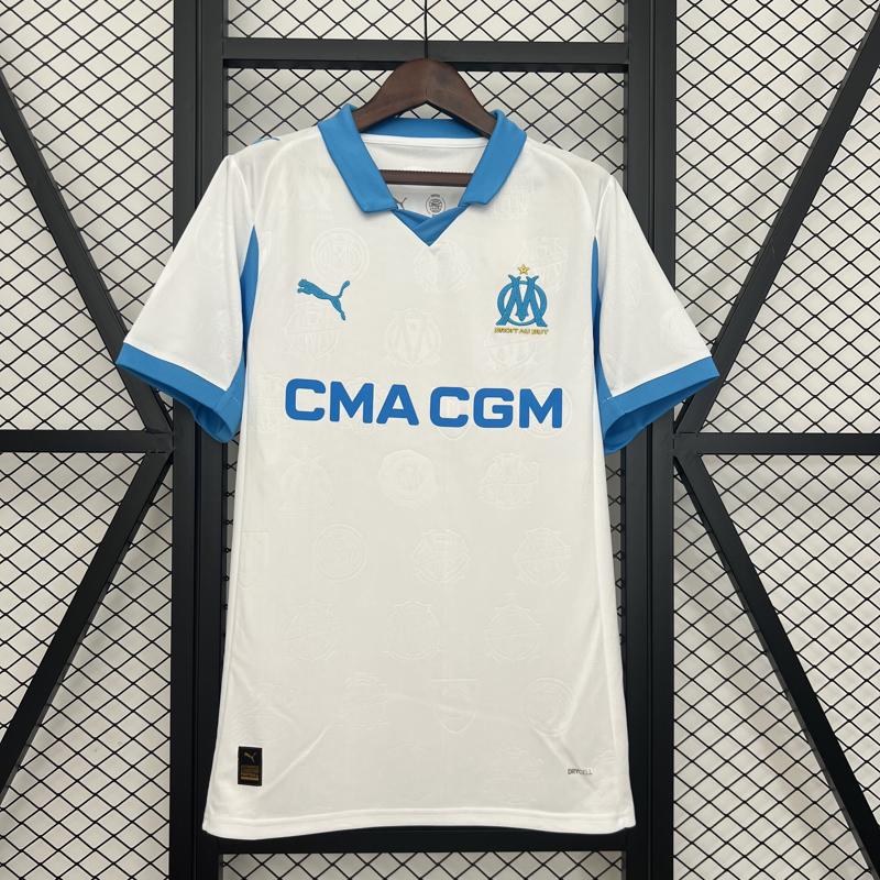 Olympique de Marseille Home Kit 25-26