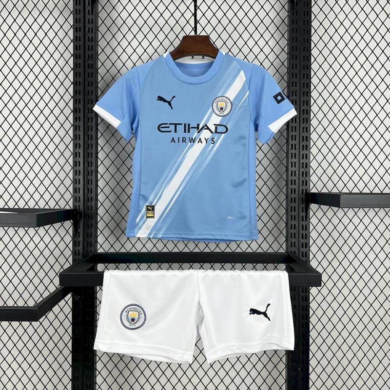 Manchester City Home Kit 25-26 KIDS
